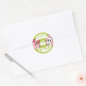 autocollant "Quand a fait Vegan" (Enveloppe)