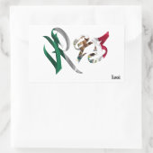 Autocollant R93 Viva La Raza (Sac)