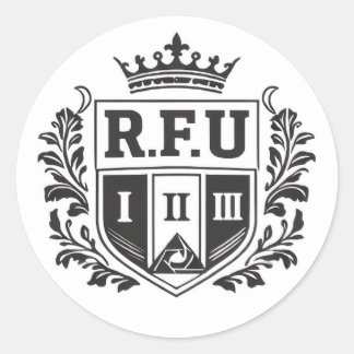 Autocollant R.F.U Crown Crest