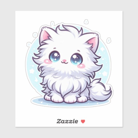 Autocollant Ragamuffin Kitten (Feuille)