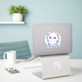 Autocollant Ragamuffin Kitten (Ordinateur portable sur le bureau)