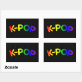 Autocollant Rainbow K-Pop (Feuille)