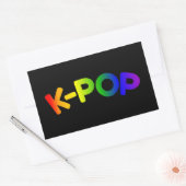 Autocollant Rainbow K-Pop (Enveloppe)