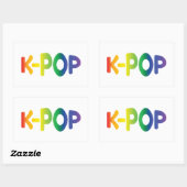 Autocollant Rainbow K-Pop Ver 2 (Feuille)
