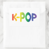 Autocollant Rainbow K-Pop Ver 2 (Sac)