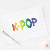 Autocollant Rainbow K-Pop Ver 2 (Enveloppe)