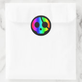 Autocollant Rainbow Pirate Skull (Sac)