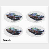 Autocollant Ranchero 1970 (Feuille)