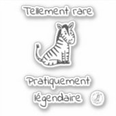 Autocollant rare légendaire (Devant)