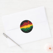 autocollant rasta (Enveloppe)