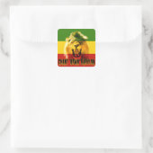 Autocollant Rasta Chant Down Babylon Lion (Sac)