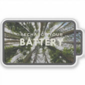 Autocollant Recharge des Arbres (Devant)