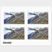 Autocollant Rectangle Alaska (Feuille)