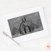 Autocollant Rectangle Anubis (Enveloppe)