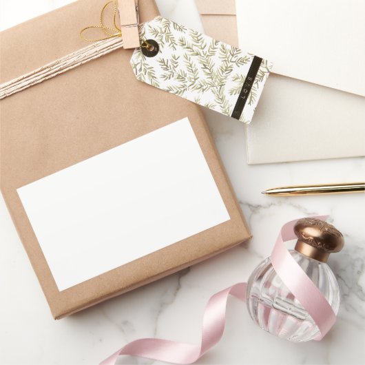 Autocollant rectangulaire (Cadeaux)