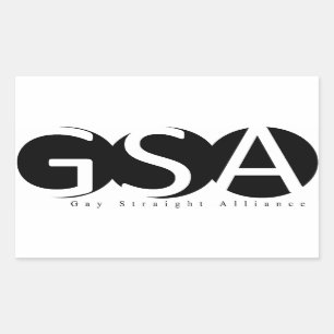 Autocollant rectangulaire APSU GSA