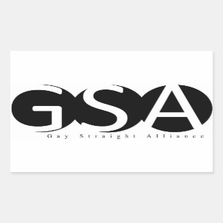 Autocollant rectangulaire APSU GSA