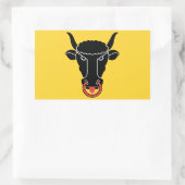 Autocollant rectangulaire avec drapeau d'Uri, Suis (Sac)
