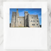 Autocollant rectangulaire de château de Chateau de (Sac)