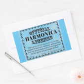 Autocollant rectangulaire de licence Harnonica (Enveloppe)