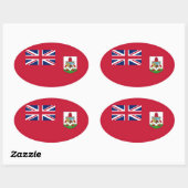 Autocollant rectangulaire du drapeau patriotique d (Feuille)