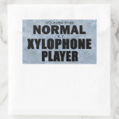 Autocollant rectangulaire du lecteur de Xylophone  (Sac)