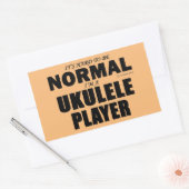 Autocollant rectangulaire du lecteur Ukulele norma (Enveloppe)