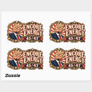 Autocollant rectangulaire Encore Energy 45/47