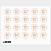 Autocollant rectangulaire RétroMariage écriture ma (Feuille)