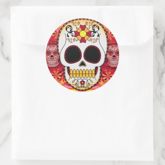 Autocollant Red Calaveras (Sac)