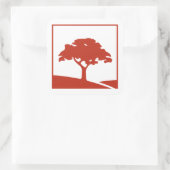 Autocollant Red Oak 3x3 (Sac)