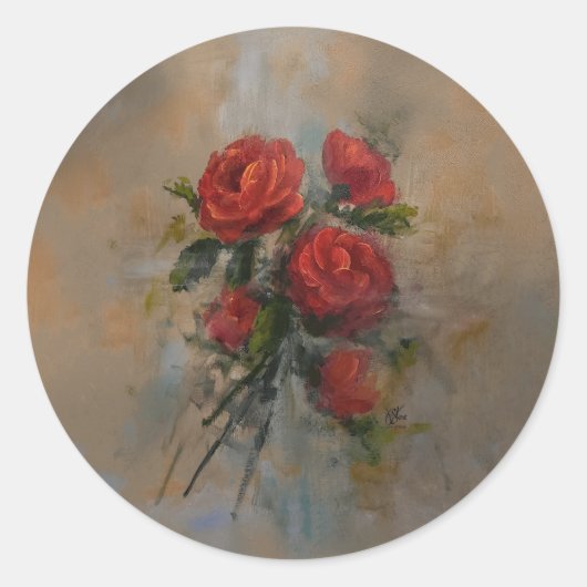 Autocollant Red Rose (Devant)
