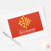 autocollant "région Occitanie" France (Enveloppe)