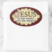 Autocollant religieux de Noël (Sac)