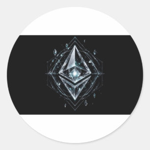Autocollant Relique de Cristal Ethereum