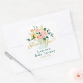 Autocollant Remerciements Fleur de Wildflower (Enveloppe)