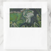 Autocollant Reptile Iguana Vert (Sac)