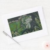 Autocollant Reptile Iguana Vert (Enveloppe)