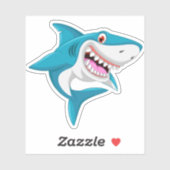 autocollant requin (Feuille)