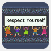 Autocollant Respectez-vous (Devant)