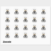Autocollant Restez Pawsitif (Feuille)