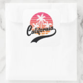 Autocollant rétro californien (Sac)