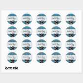 autocollant Retro Plaid "From the Kitchen" (Feuille)