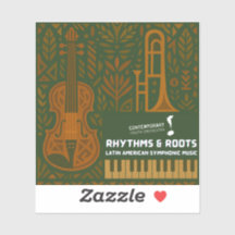 Autocollant Rhythms & Roots