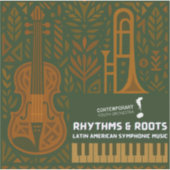 Autocollant Rhythms & Roots (Devant)