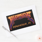 Autocollant RIPTIDE Pensacola, FL Logo (Enveloppe)