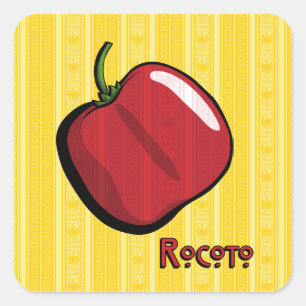 Autocollant Rocoto Chili Pepper