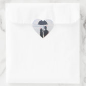 Autocollant romantique (Sac)