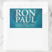 Autocollant Ron Paul 2012 (Sac)