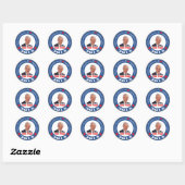 Autocollant Ron Paul 2012 (Feuille)